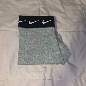 gray nike leggings